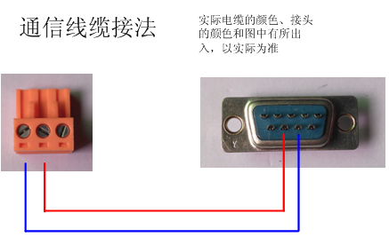 空氣源熱泵熱水機(jī)組安裝使用說明書——通信線接法示意圖